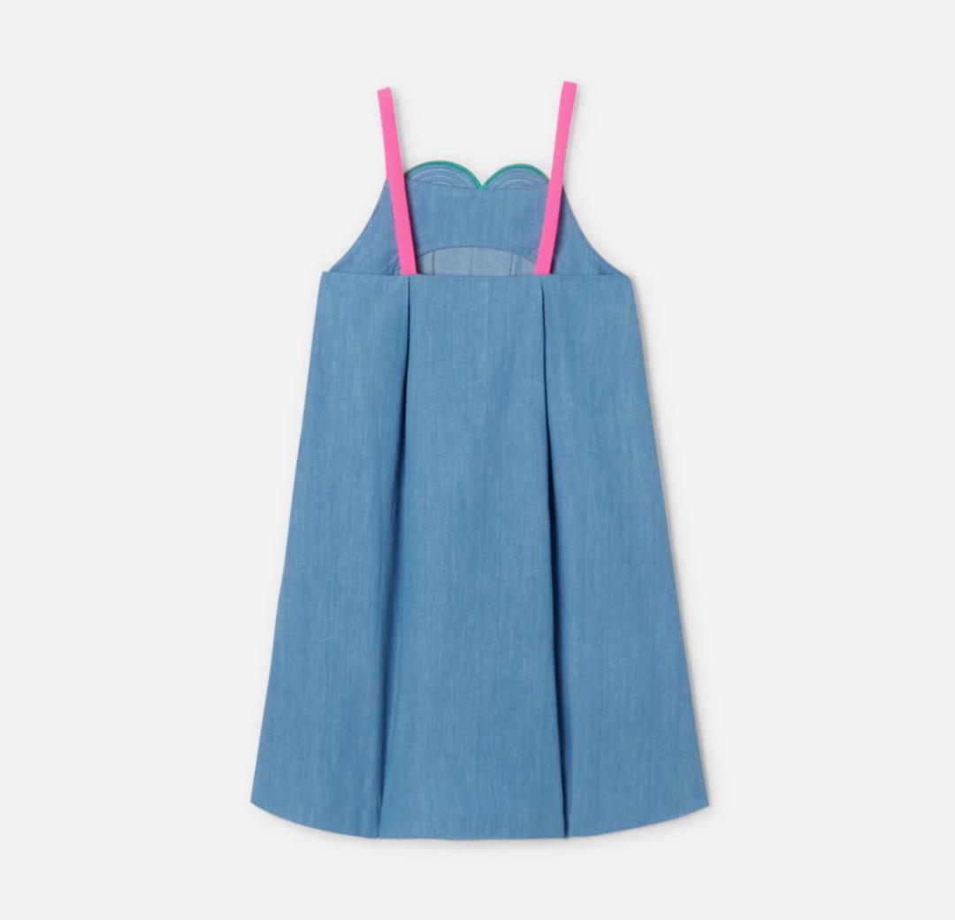 jacadi　フラワーモチーフワンピース　6A新品