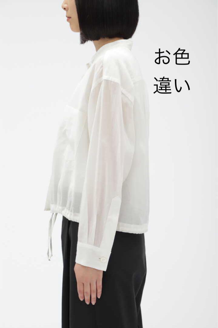 【現行2024SS】マーガレットハウエル マットコットンシルクポプリンジャケット セール】MATT COTTON SILK POPLIN（ブルゾン）｜MARGARET HOWELL