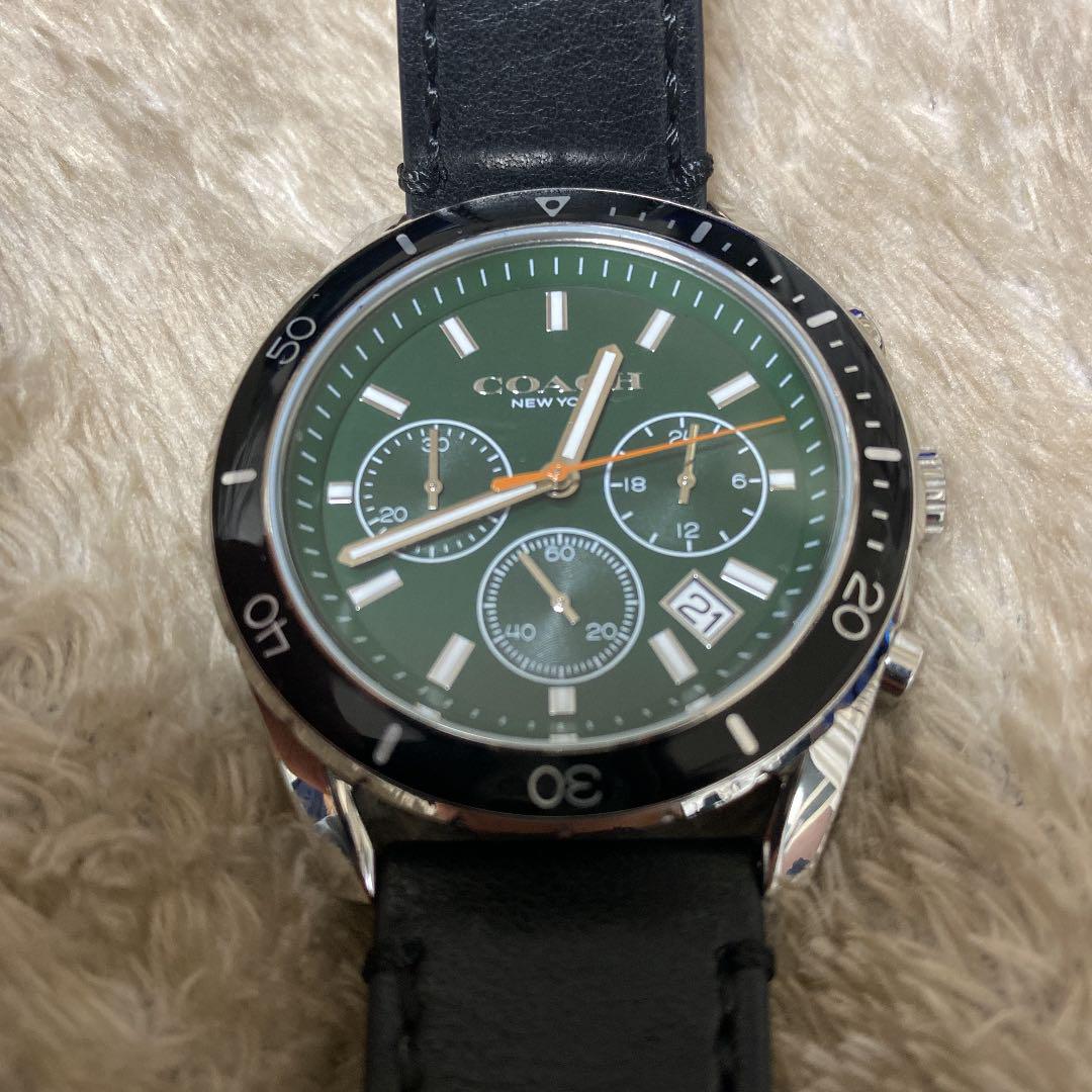 COACH PRESTON プレストン クロノグラフ ステンレス COACH PRESTON プレストン クロノグラフ ステンレス