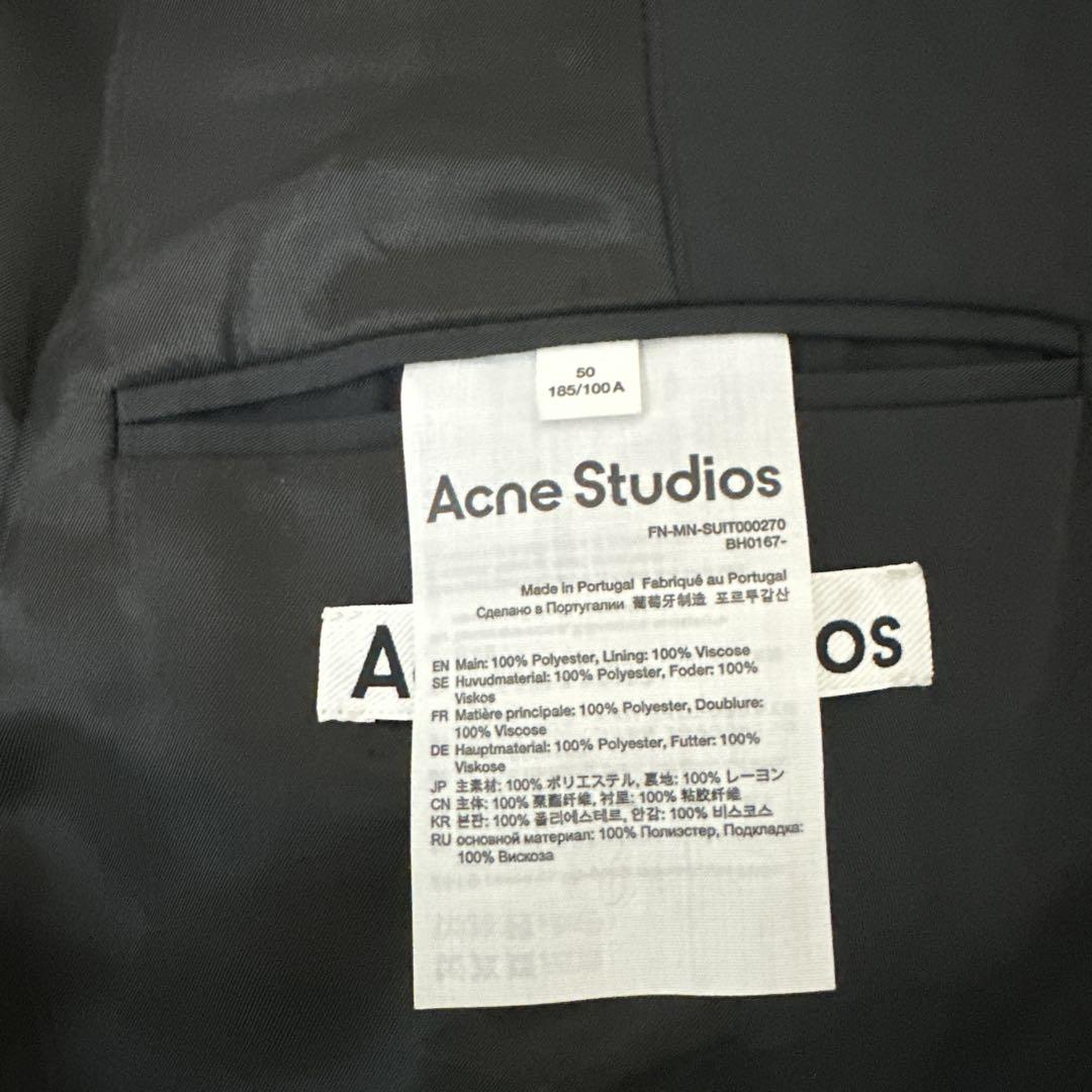 ◆ACNE STUDIOS◆平織りテーラードジャケットレディース Acne Studios アクネストゥディオズ 22SS テーラードジャケット