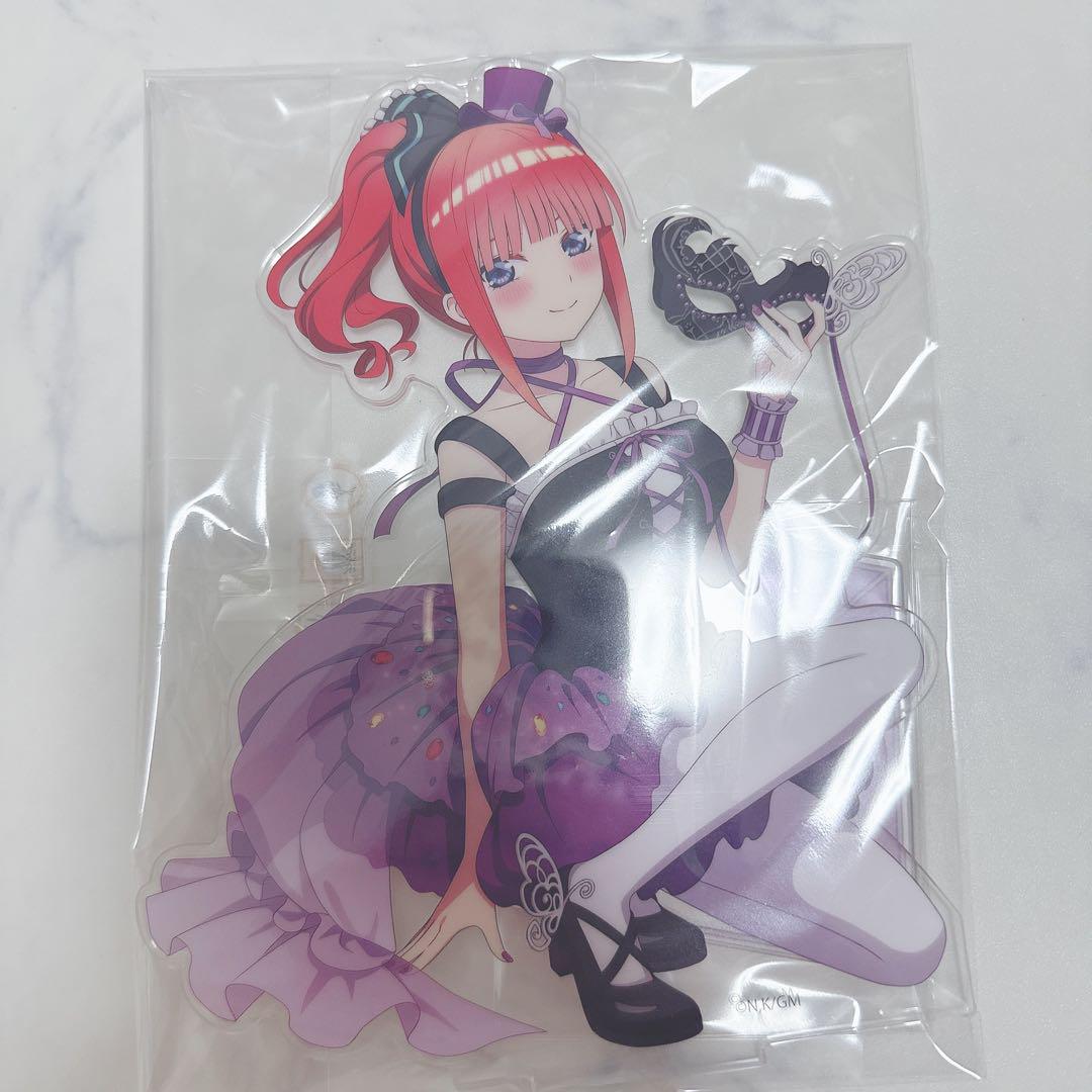 五等分の花嫁ひこくじ　B賞　中野二乃　フィギュア　F賞　bigアクリルスタンド 五等分の花嫁 ひこくじ 中野二乃 B賞フィギュア F賞 BIGクリア
