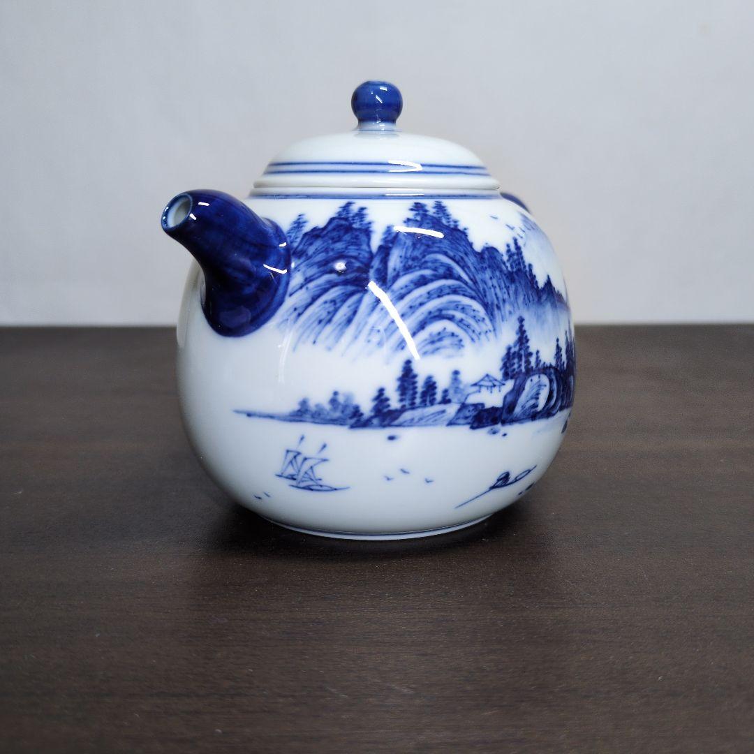 山水文 煎茶器揃