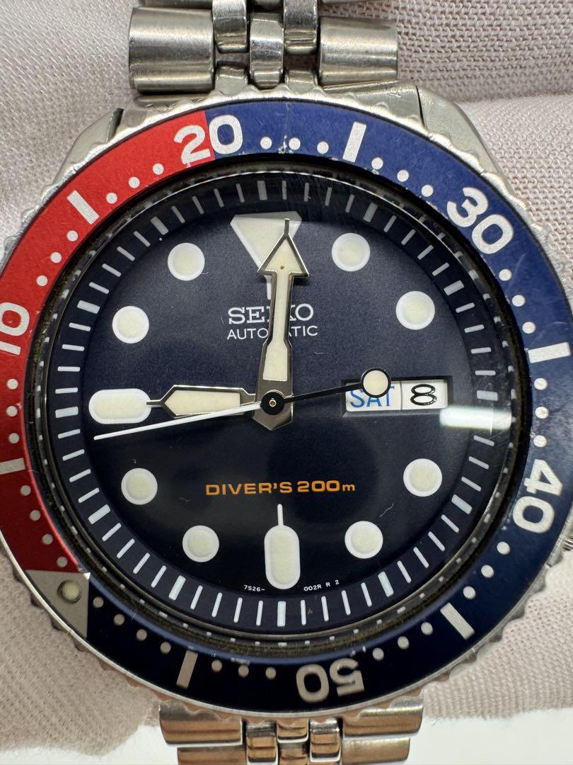 SEIKO ダイバーズ200m 自動巻き 時計