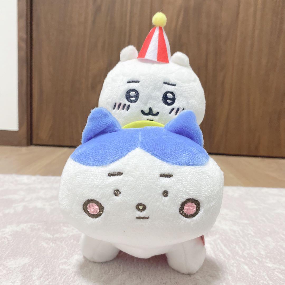 ちいかわ　ぴーぽぽ　ぬいぐるみセット ちいかわ ぴーぽぽぬいぐるみ