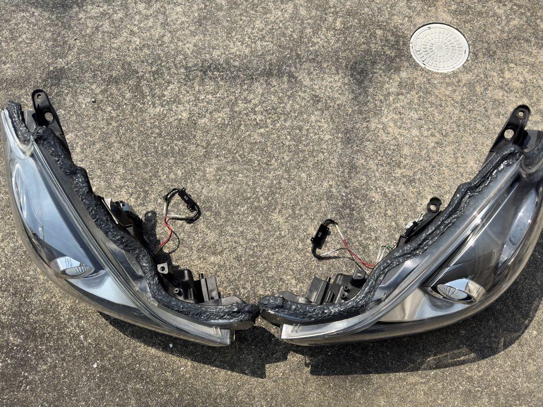 プリウスα G’s LEDヘッドライト 加工品