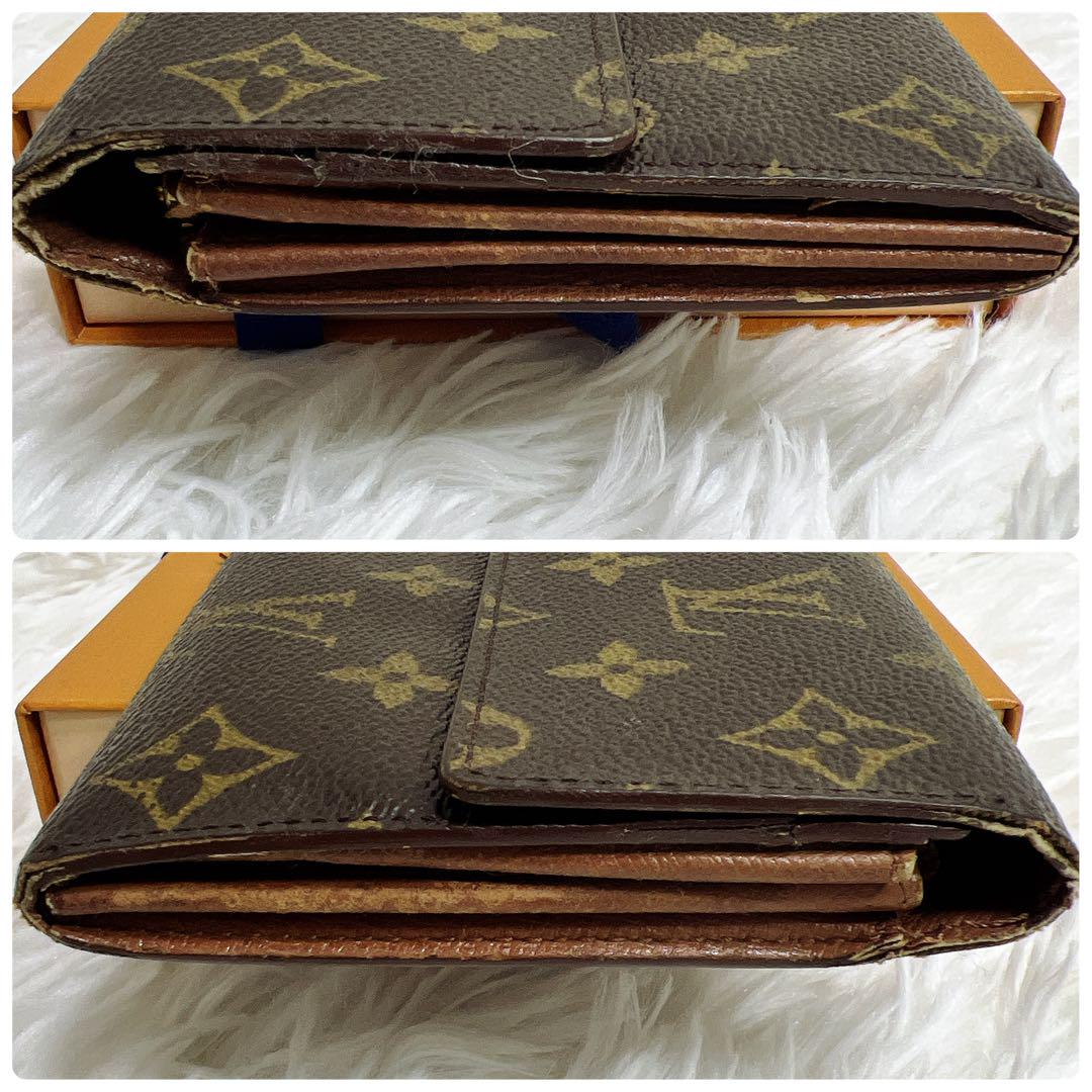 ルイ・ヴィトン　長財布　ジャンク ジャンク】Louis Vuitton モノグラム 二つ折り財布 長財布