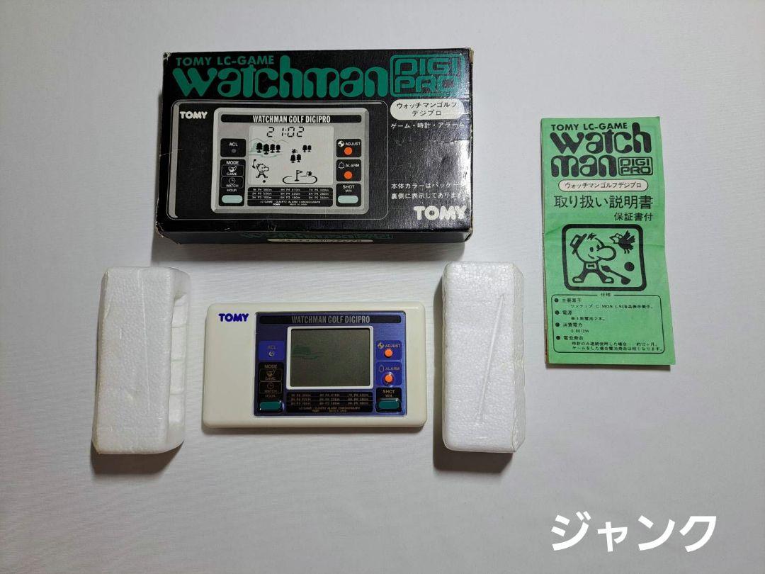 TOMY ウォッチマンゴルフ デジプロ LC-GAME ジャンク ㊶ c