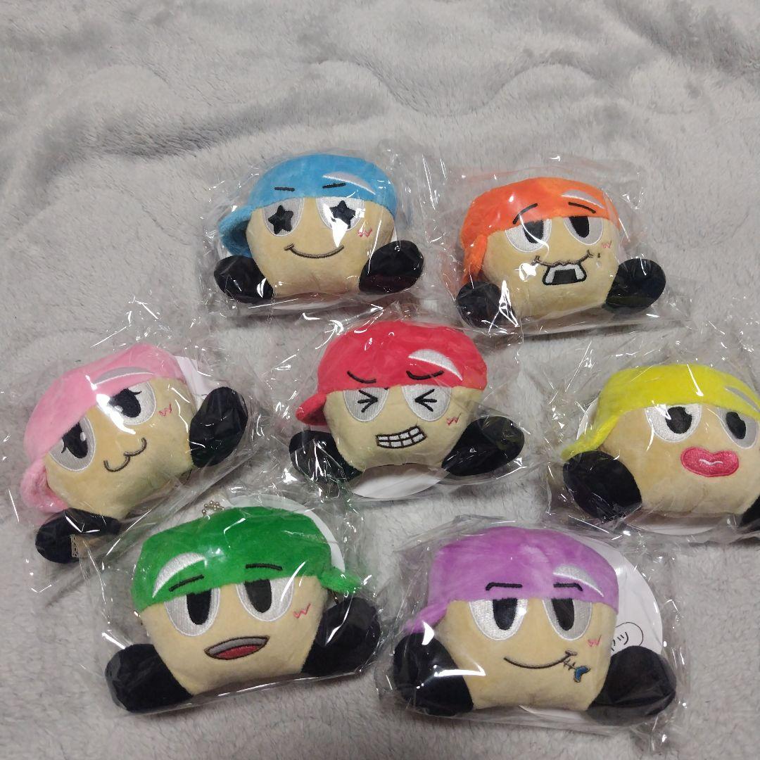 13999→12000WEST. はぴぬい ヤツぬい7体セット