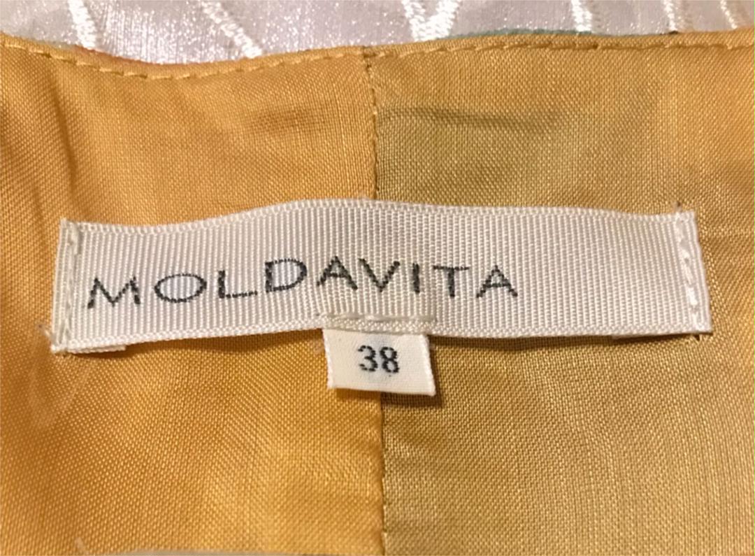 【クリーニング済み】エポカザショップ MOLDAVITA シフォンワンピース