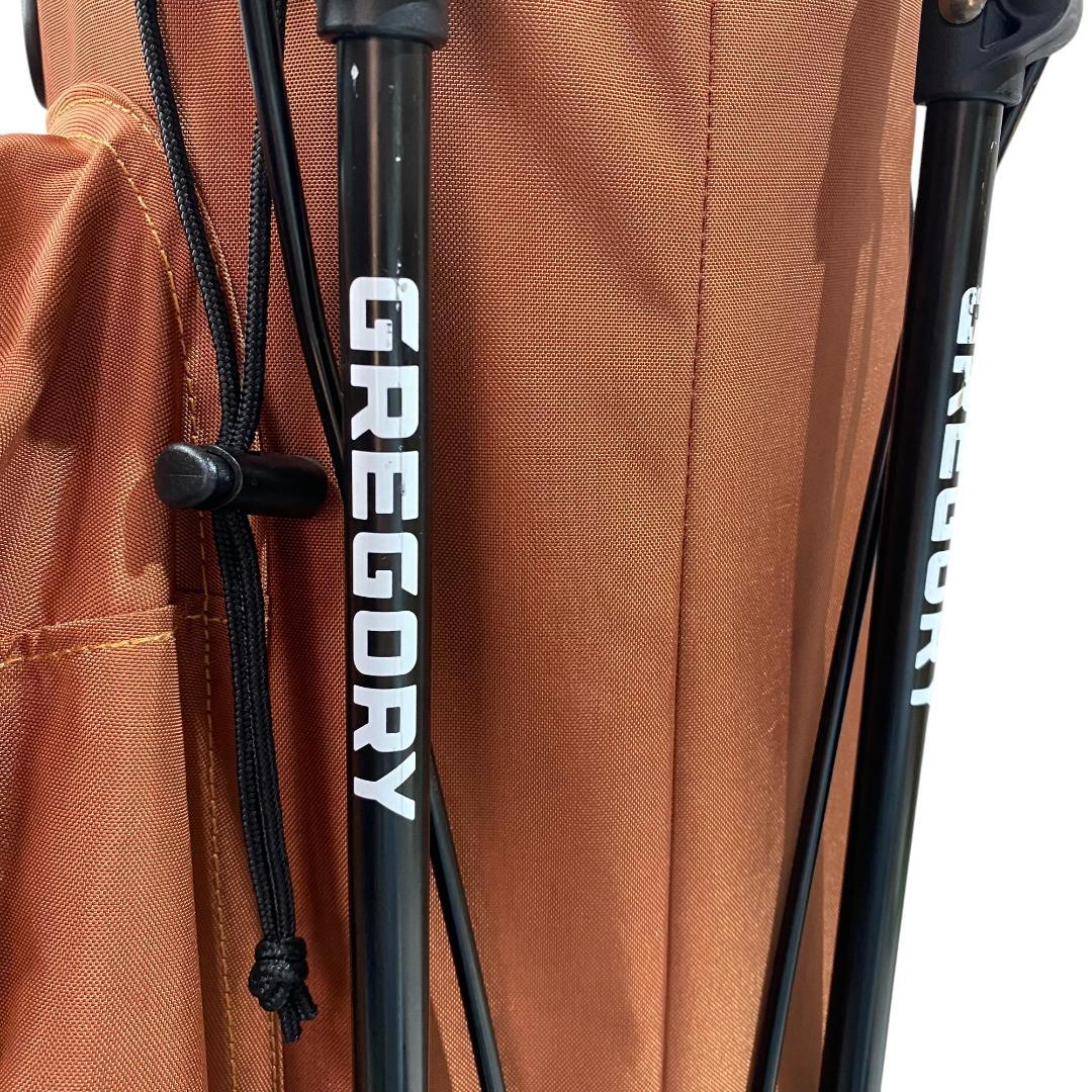 グレゴリー GREGORY キャディバッグ オレンジ 9型 6分割 ゴルフ