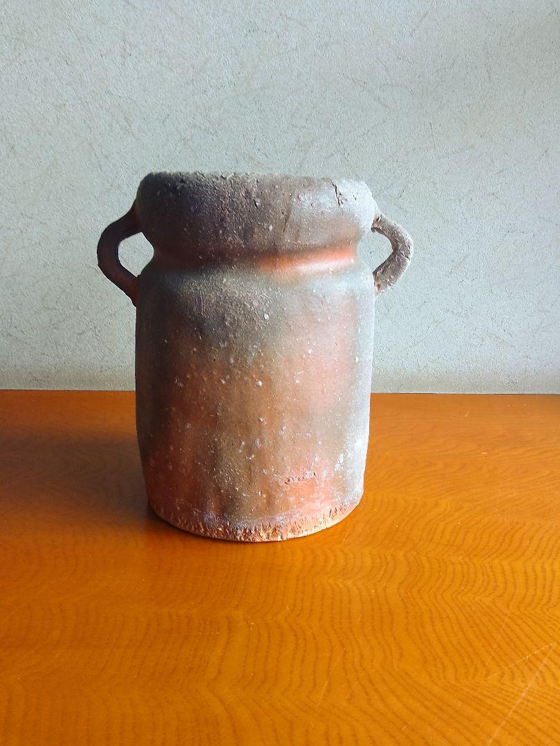 花器 花瓶 フラワーベース 陶器製 未使用品 003