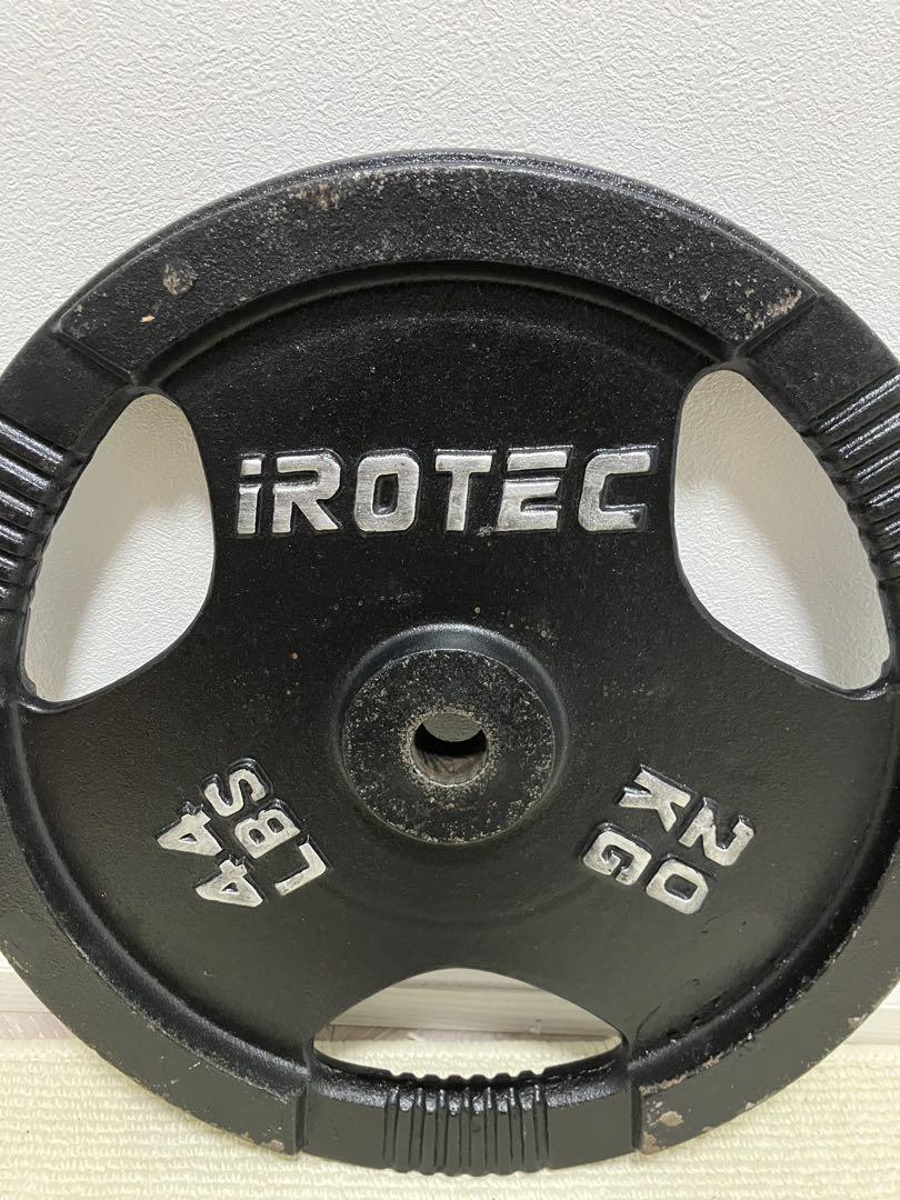 早い者勝ち　IROTEC（アイロテック） プレート20KG 1枚　①