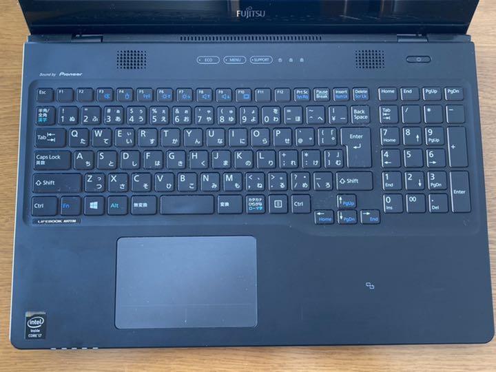 富士通AH77 タッチパネルWEBカメラSSD250換装 値下 fpYR3-m77808496872 M 通販正規店
