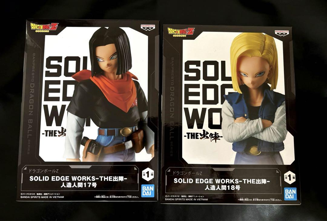 フィギュア等　詰め合わせ　17点 中古】[FIG]人造人間18号 ドラゴンボールZ SOLID EDGE ぎする