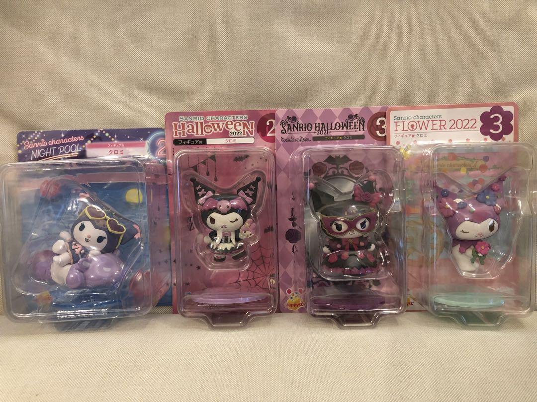 クロミフィギュア賞サンリオhappyくじハロウィンフラワーナイトプールまとめ売り