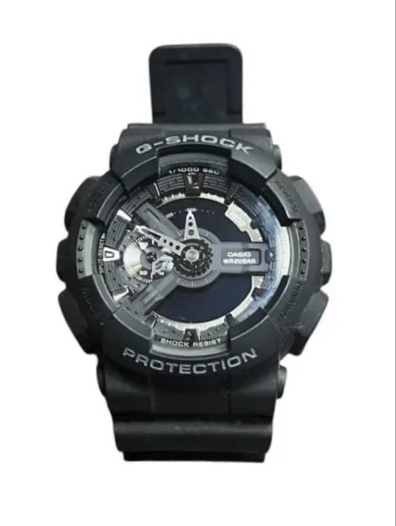 G-SHOCK GA-110ブラックウォッチ 腕時計 父の日