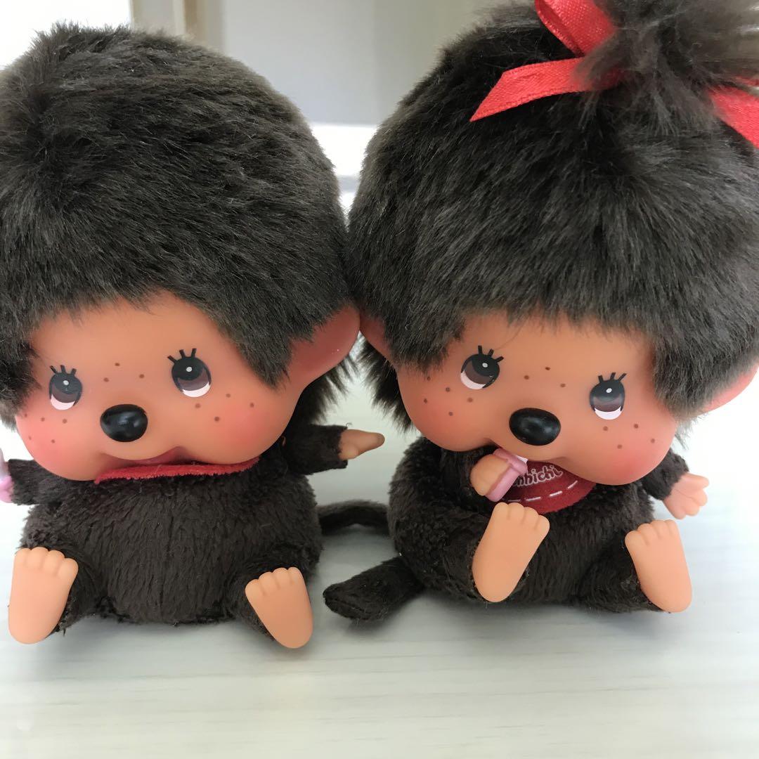 今 話題 の 人気 商品 美品】モンチッチ ペア 女の子 男の子 お手玉 顔でかモンチッチ ぬいぐるみ