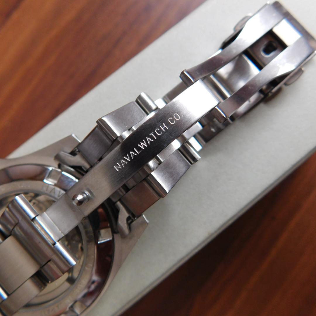 Naval Watch LOWERCASE ナバルウオッチ 自動巻き ホワイト