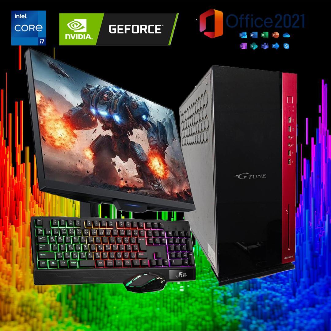 ゲーミングPCフルセット】i7 7700K GTXグラボ Office搭載 - メルカリ