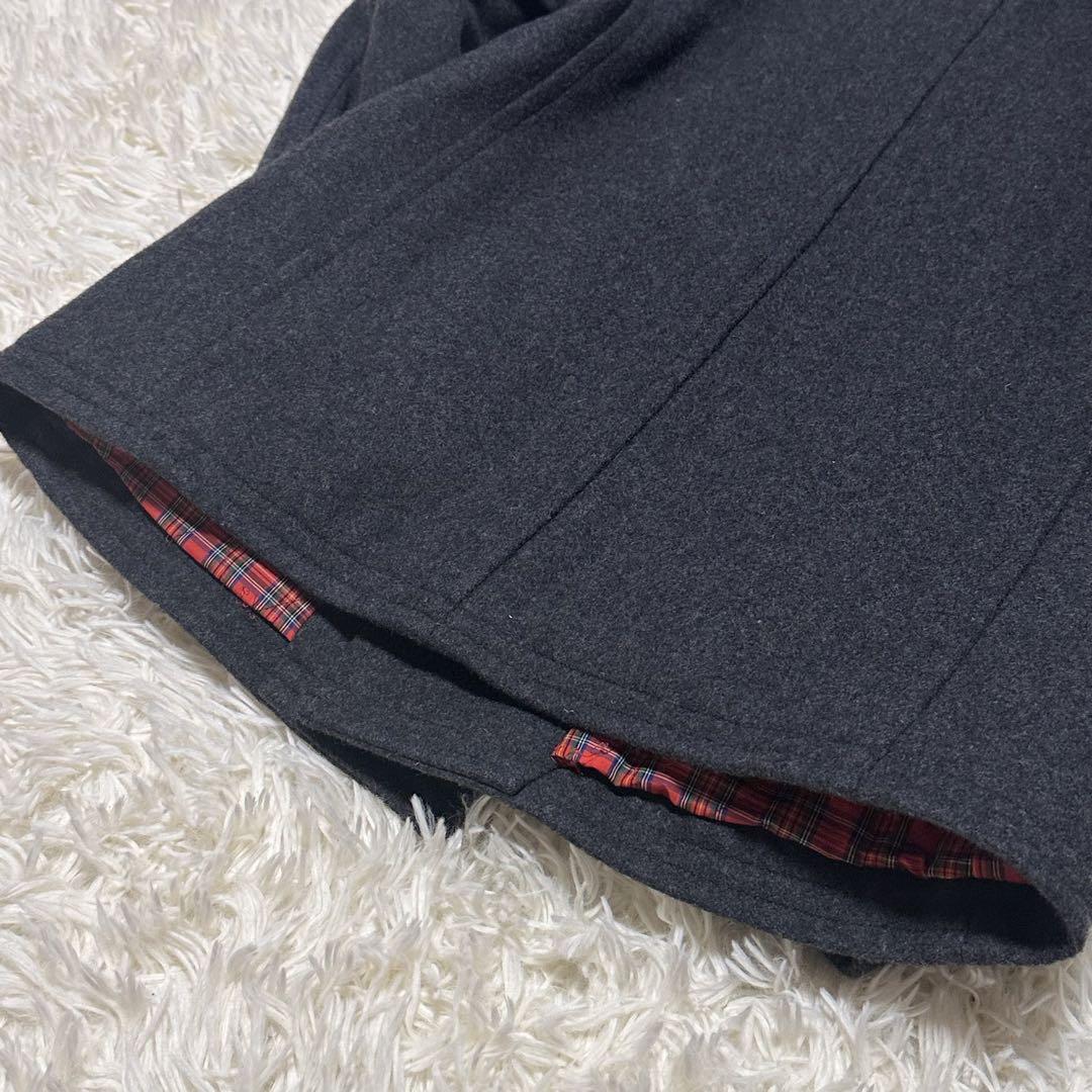 美品✨フレッドペリー ピーコート 中綿ジャケット キルティング ウール チェック
