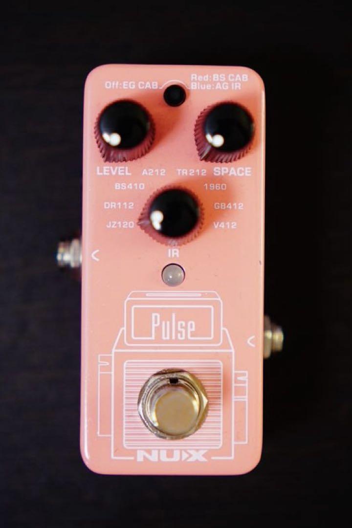 NUX Pulse NSS-4 IRローダー キャビシミュ ヘッドホン PC NUX NSS-4 Pulse IRローダー ミニペダル オーディオ
