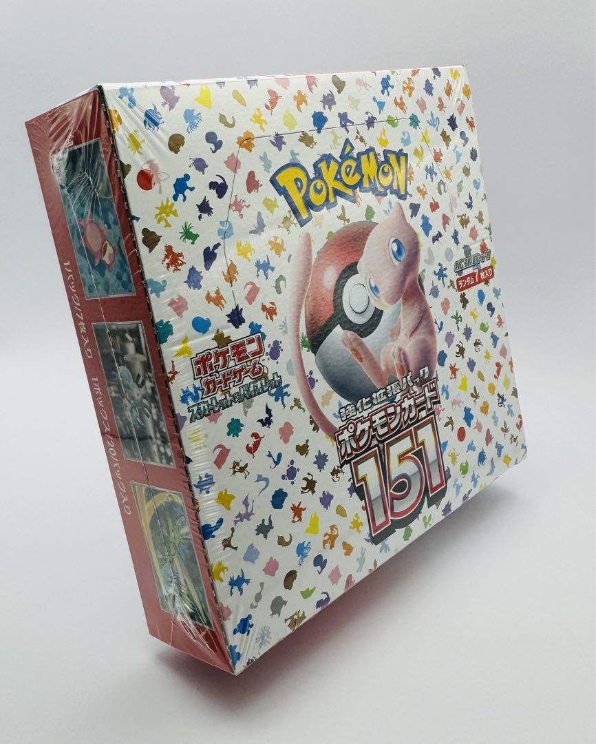 ポケモンカード151　シュリンク付き　BOX10 ポケモンカード 151 10box シュリンク付き