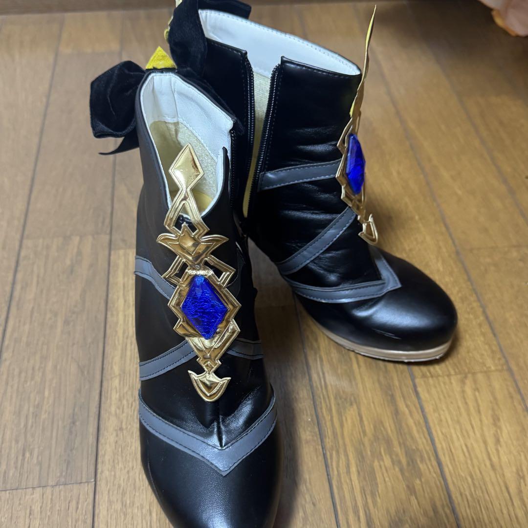 原神 ナヴィア コスプレ フルセット 江南喵次 Mサイズ 靴 傘