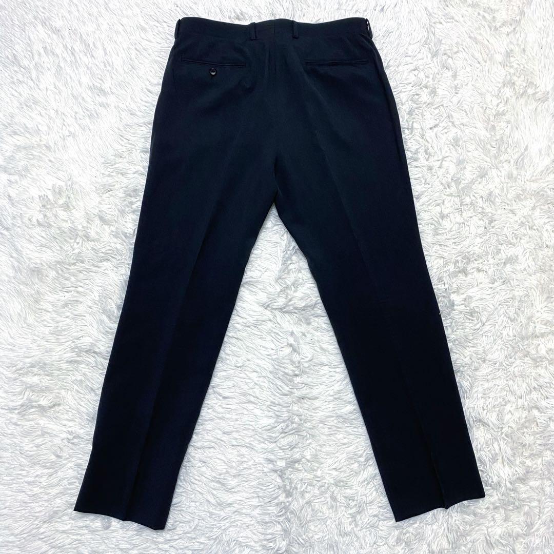 美品　SUIT SELECT 2釦シングルスーツ 無地 4S ウォッシャブル