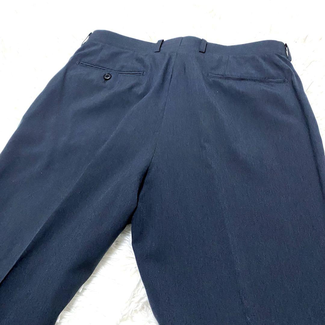 美品　SUIT SELECT 2釦シングルスーツ 無地 4S ウォッシャブル