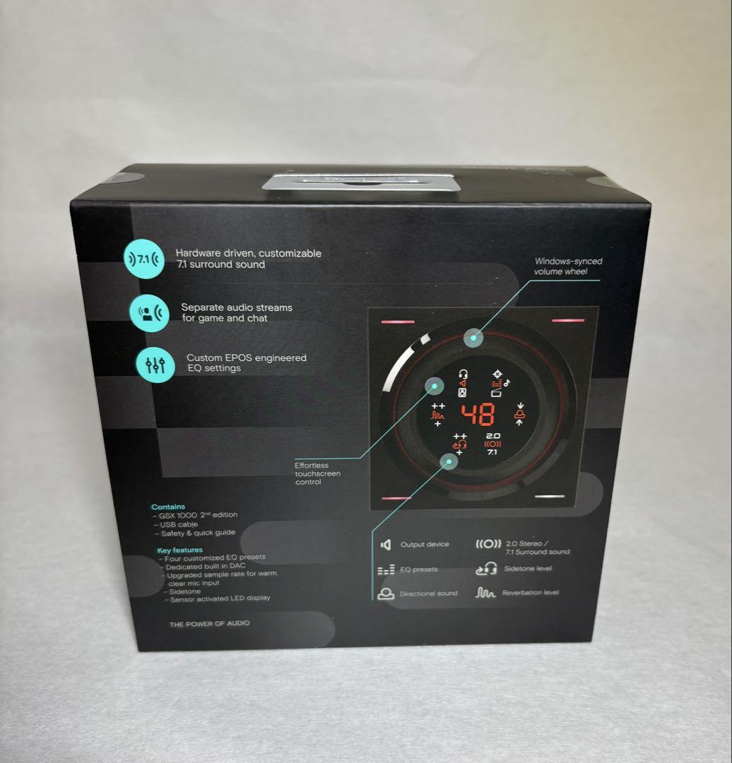 Amazon.co.jp: EPOS ゲーミング&PCオーディオアンプ GSX 1000