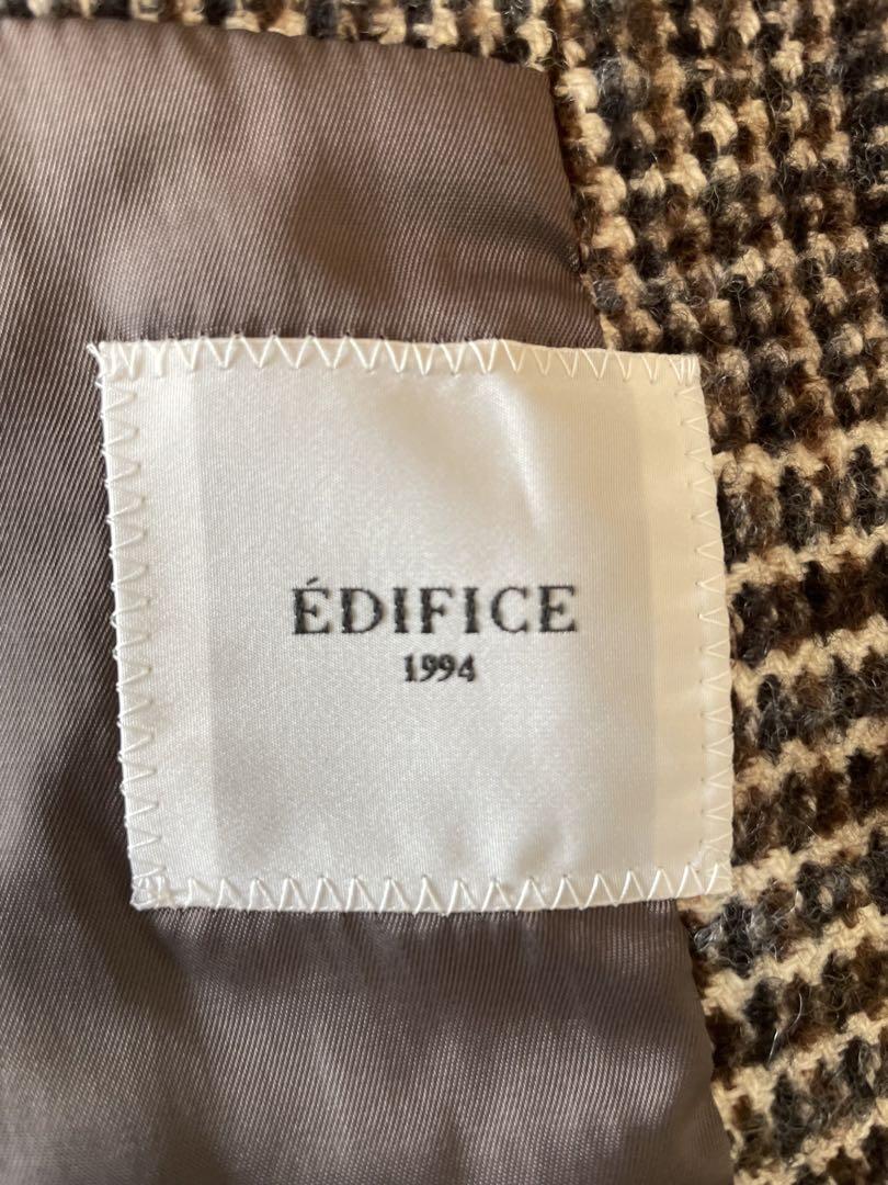 【美品未使用級】EDIFICE エディフィス メンズ チェスターコート サイズM