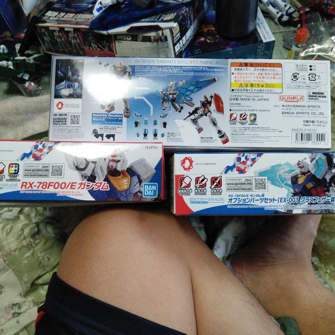 ガンプラ RX-78FOO/E ガンダム EX-001 セット