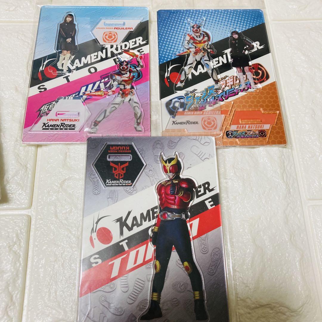 仮面ライダー ストア限定　仮面ライダーアクリルスタンド　アクリルブロック