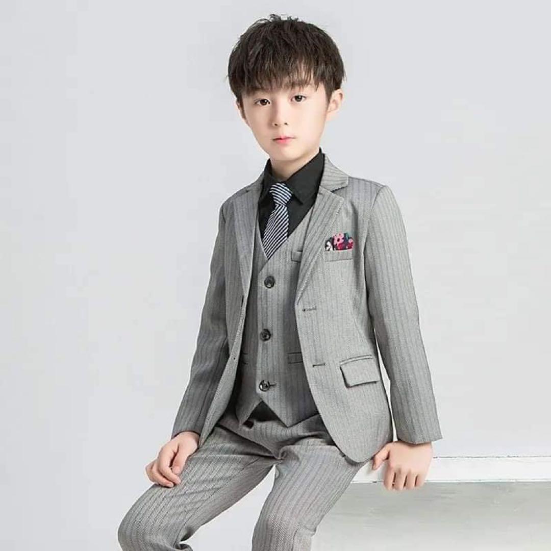 スーツ 豪華 ７点 セット フォーマル 入学式 卒業式 結婚式 男の子 150