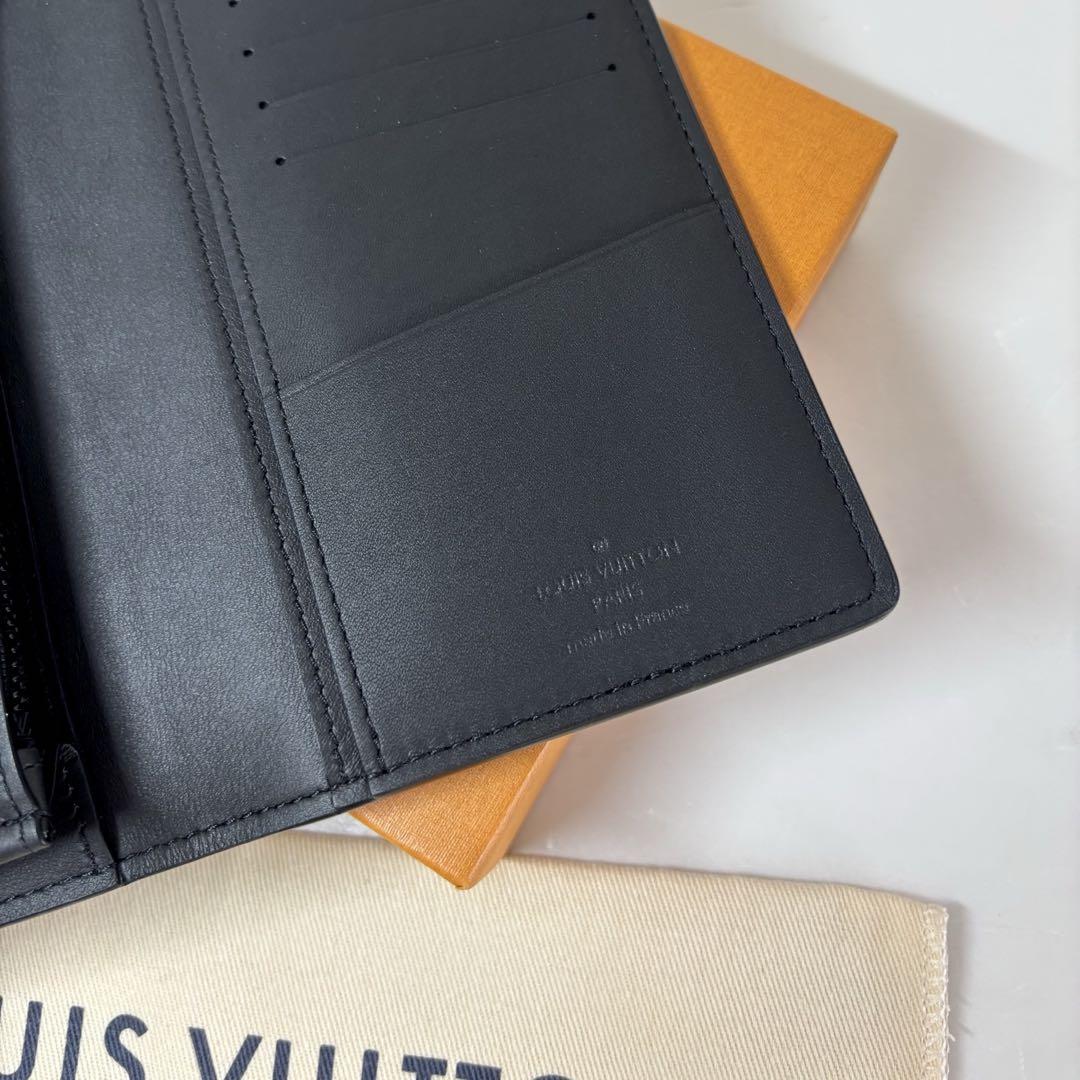 【新品✨️ハイクラス✨️】LOUIS VUITTON ポルトフォイユブラザ ノワール