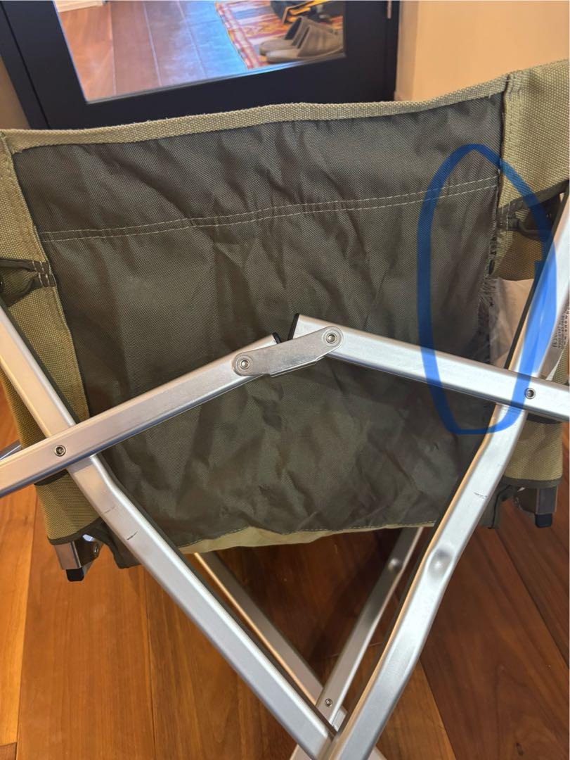 【訳あり】Snow_peakスノーピーク ローチェア30⭐︎カーキ