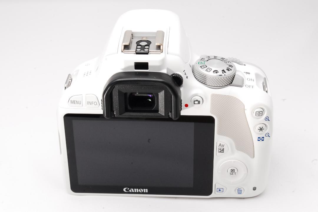 美品❤️Canon eos Kiss X7 ダブルズーム❤️ホワイトスマホ転送