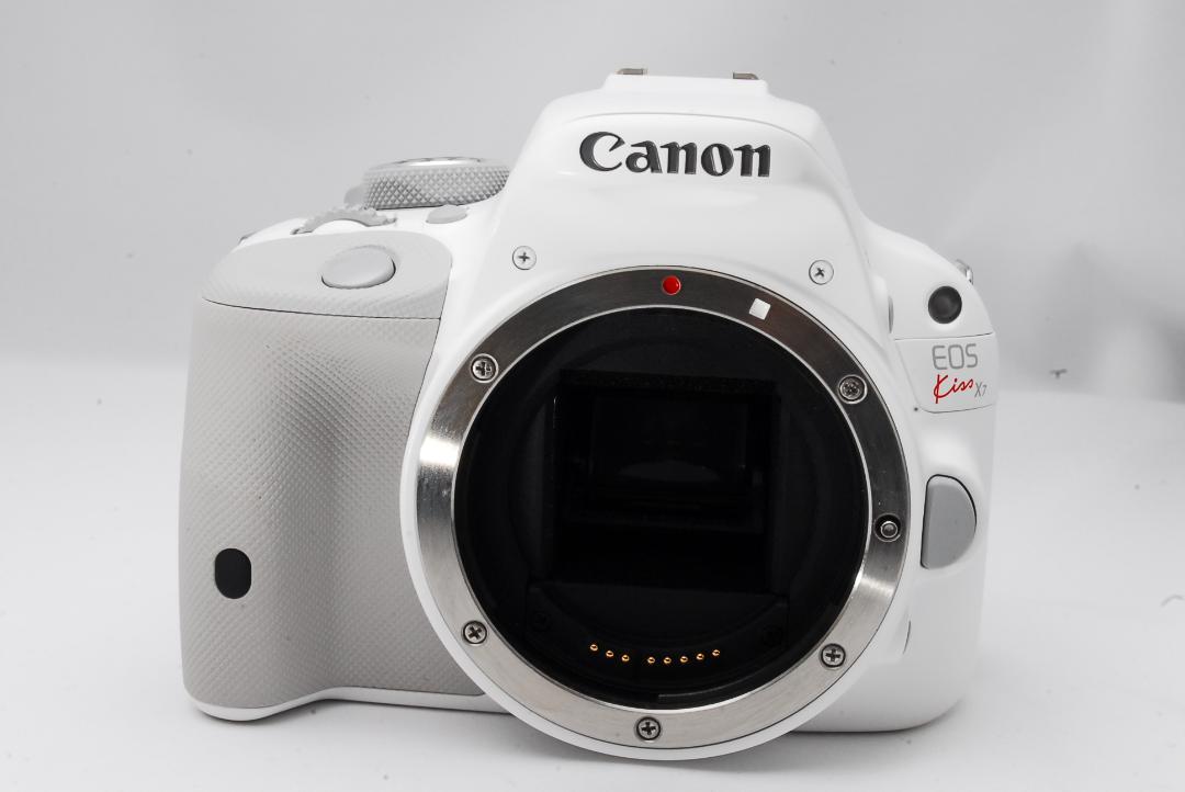 美品❤️Canon eos Kiss X7 ダブルズーム❤️ホワイトスマホ転送
