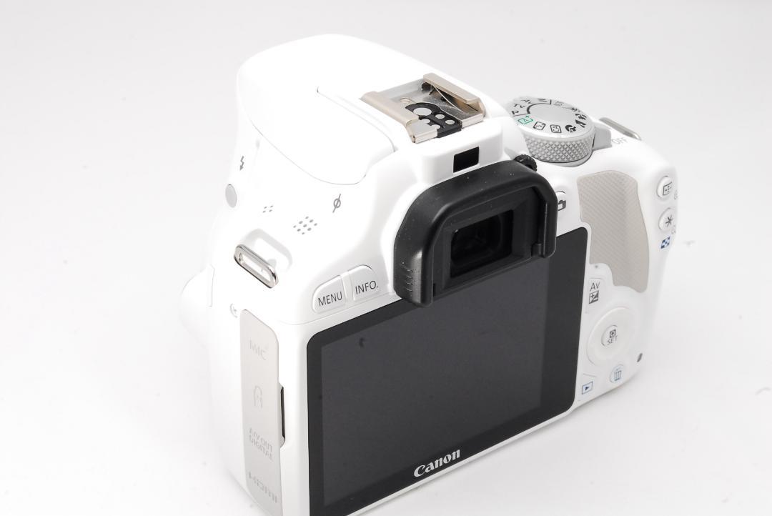 美品❤️Canon eos Kiss X7 ダブルズーム❤️ホワイトスマホ転送
