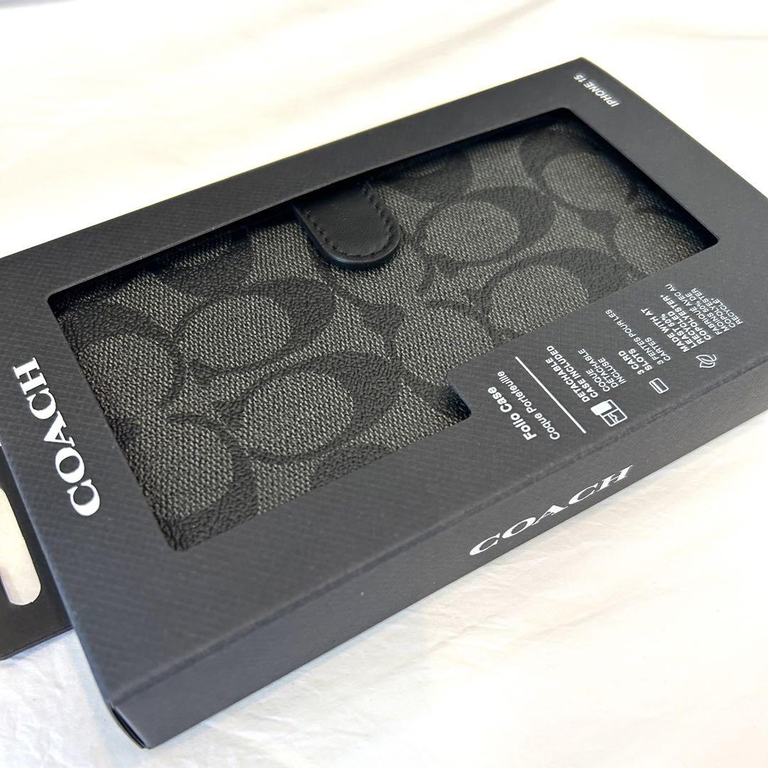 新品未使用 コーチiPhone15 ケース COACH iPhoneアクセサリー
