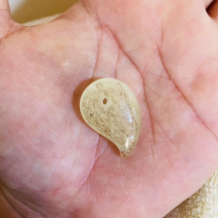レア❣️リビアングラス ★勾玉★ 高品質ホンモノ❣️