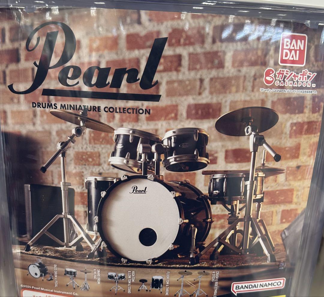 Pearl Drums Miniature Collection ドラム　全5種