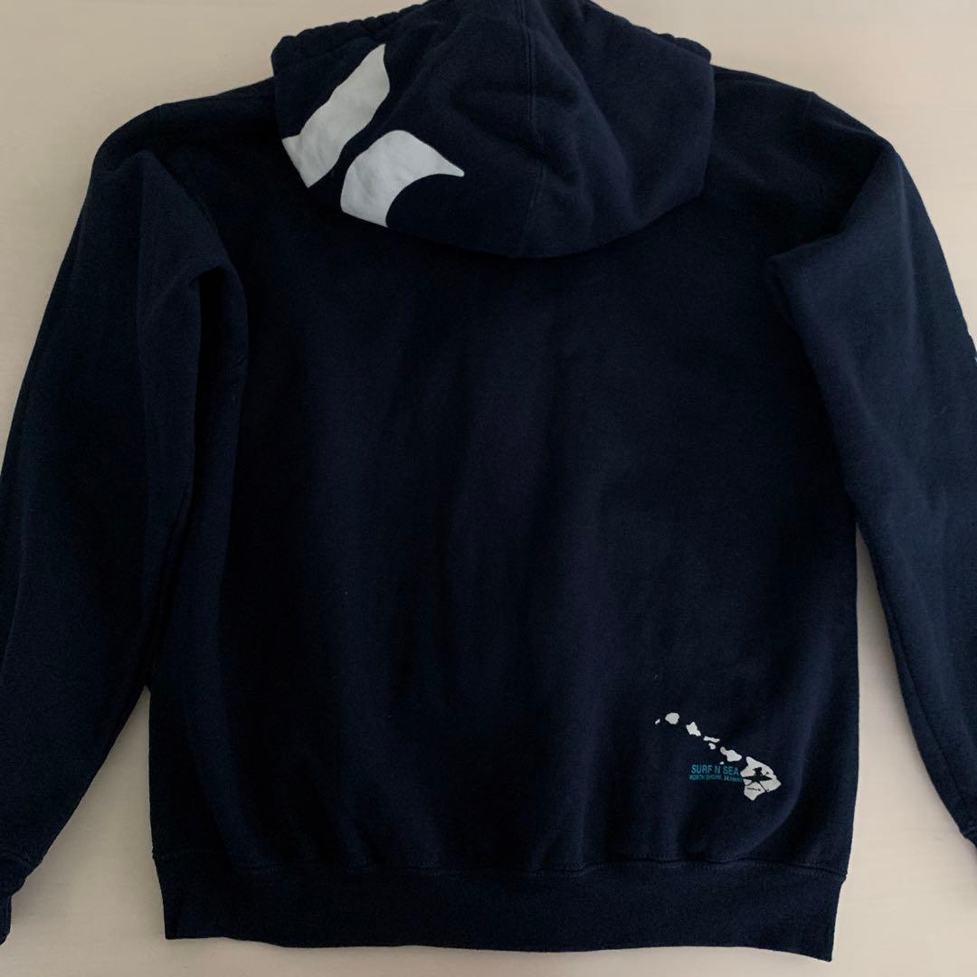 Hurley ネイビー フルジップパーカー Hurley ネイビー フルジップパーカー