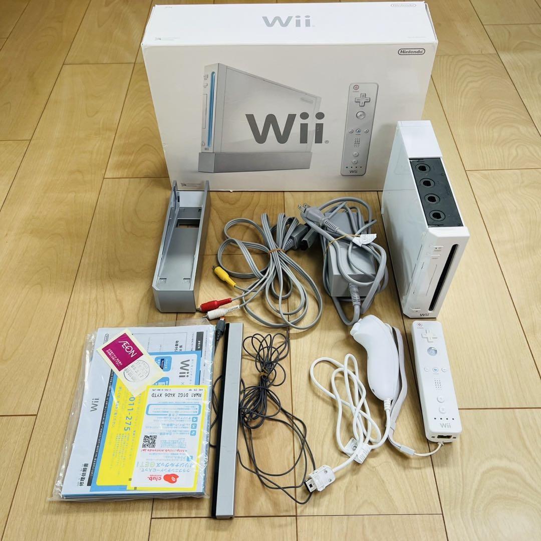 完動品】Nintendo Wii 本体 - メルカリ