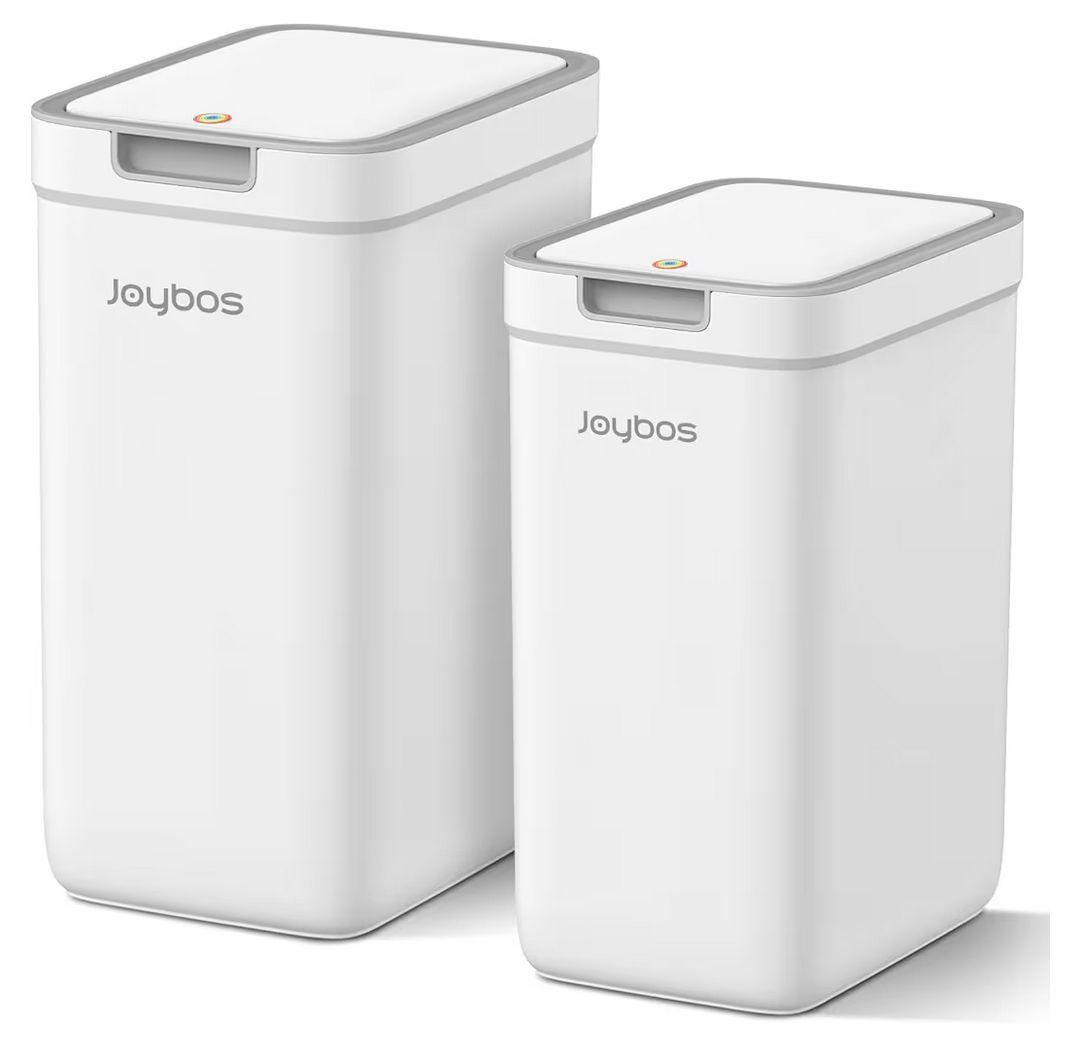 ゴミ箱　2個 蓋付きイジェクトキャップ付き14L　コンパクト　おしゃれ　処理機