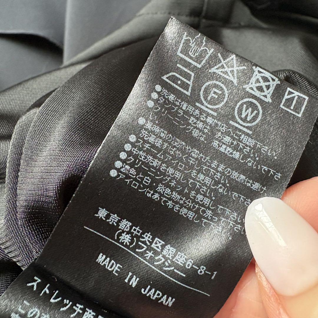 FOXYNEWYORK フォクシーニューヨーク ネイビー フリルワンピース