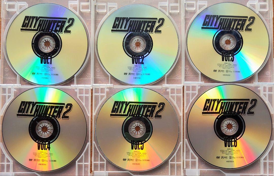 DVD シティーハンター 2 アニメ 全巻セット 北条司 神谷明 伊倉一恵 中古