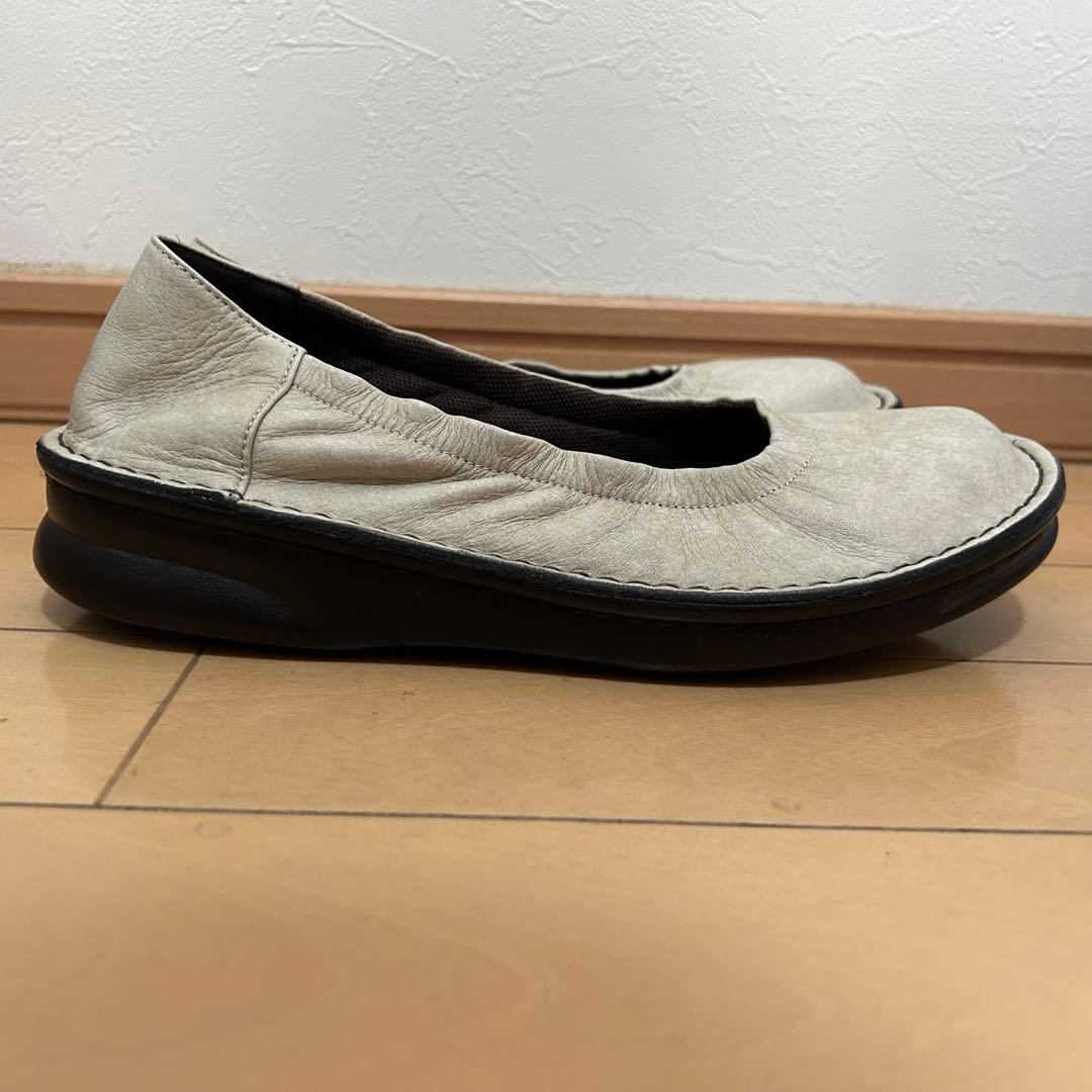 神戸の靴インコルジェ グレージュ 23.5cm 本革 INCHOLSE WWW_WOWDIGSITE_COM