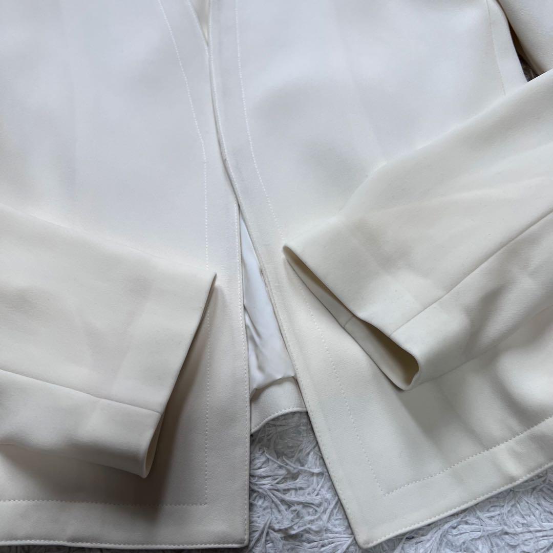 未使用品級 セオリー CLEAN BLAZER ノーカラージャケット 4 近年