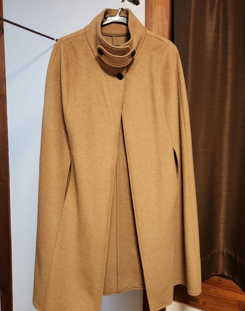 Eaphi　highneck wool capecoat